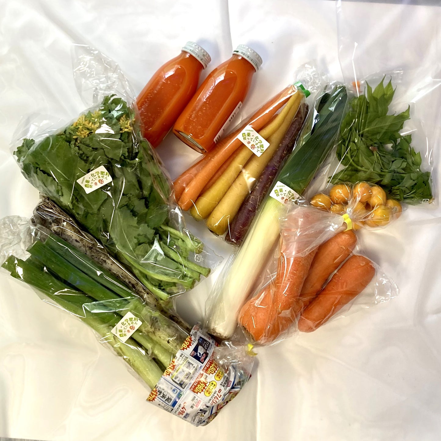 【定期便】無農薬/有機/自然/ミネラル栽培食材de農家応援セット(クール便送料込)