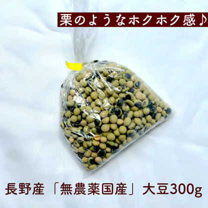 希少！！ 無農薬国産大豆（300g)